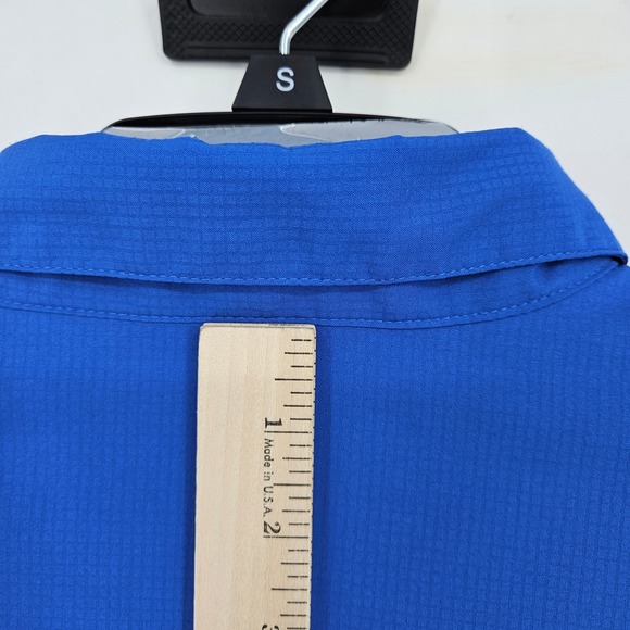 Columbia Shirt Mens XXL Long Sleeve Vented Fishing Outdoors Omni Shade Blue - Picture 10 of 11